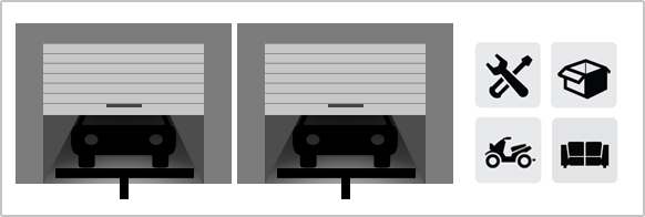 Doppelgarage mit Montagegrube zu vermieten